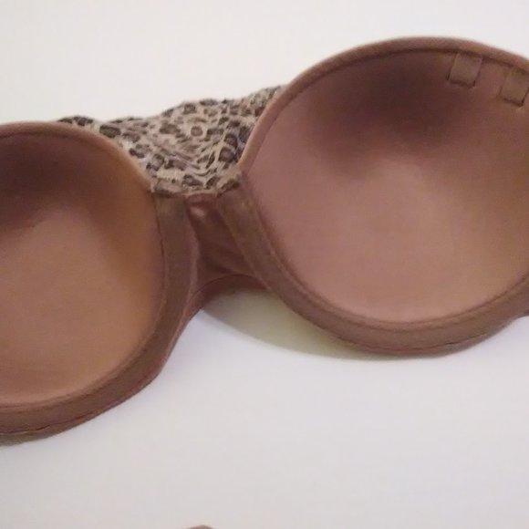 Leopard Print Maiden Strapless Bra Sexy - Picture 5 of 6